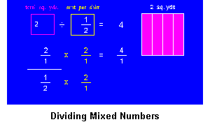 Dividing Mixed Numbers