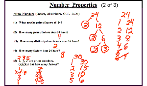 SAT Number Properties 2 of 3