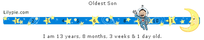 Lilypie Kids birthday Ticker