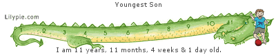 Lilypie Kids birthday Ticker
