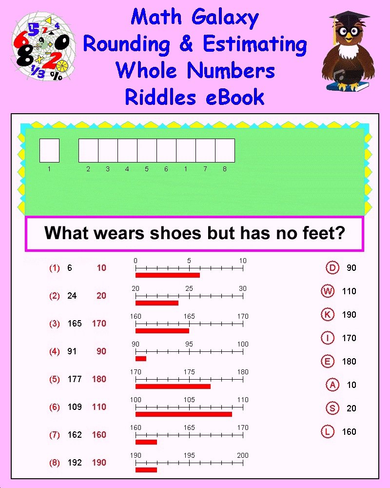 Rounding and Estimating eBook